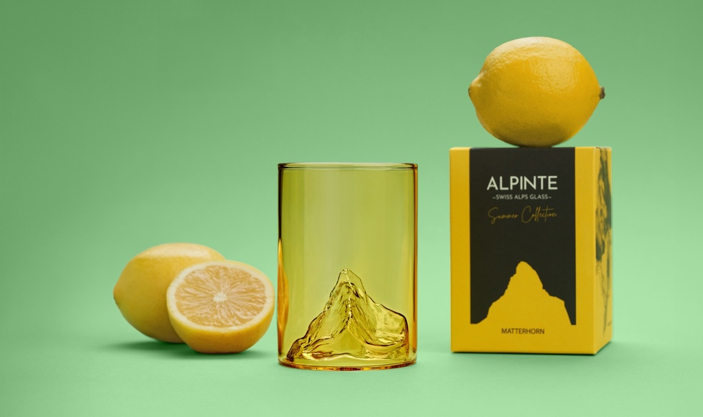 Verre Alpinte Summer Collection Matterhorn Lemon (Yellow)