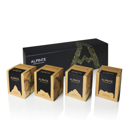 Coffret Alpinte On the Rocks - 4 verres