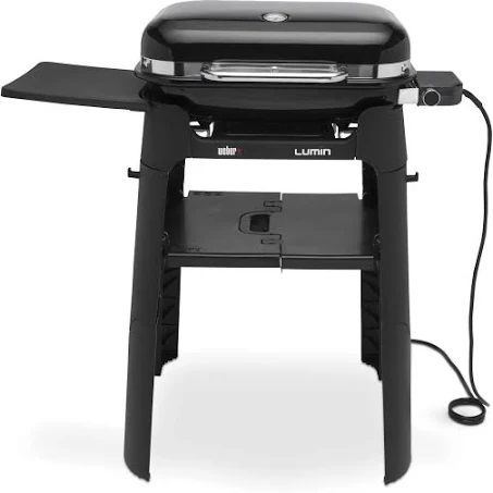 Gril électrique Weber Lumin avec support avec pieds noir 92010894