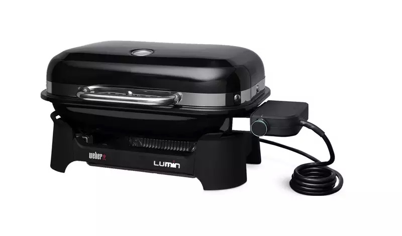 Gril électrique Weber Lumin Compact noir 91010994