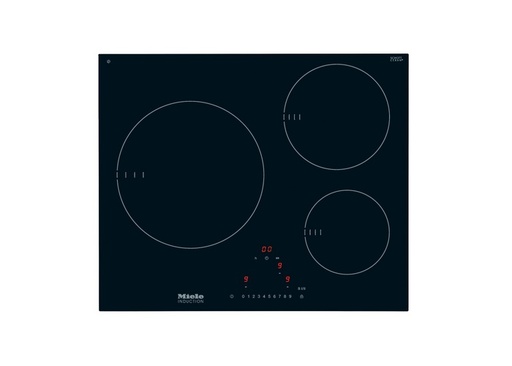 [1203286] 
Plan de cuisson vitrocéramique à induction Miele KM 6312 - modèle d'exposition