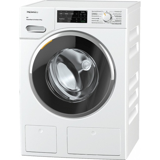 [1209101] Lave-linge Miele WWI 800-60 CH - 9kg - 1600 t/m - ch. gauche - modèle d'exposition