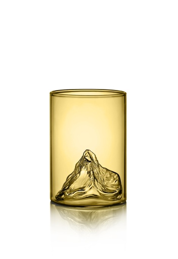 [1211917] Verre Alpinte Summer Collection Matterhorn Lemon (Yellow)